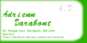 adrienn darabont business card